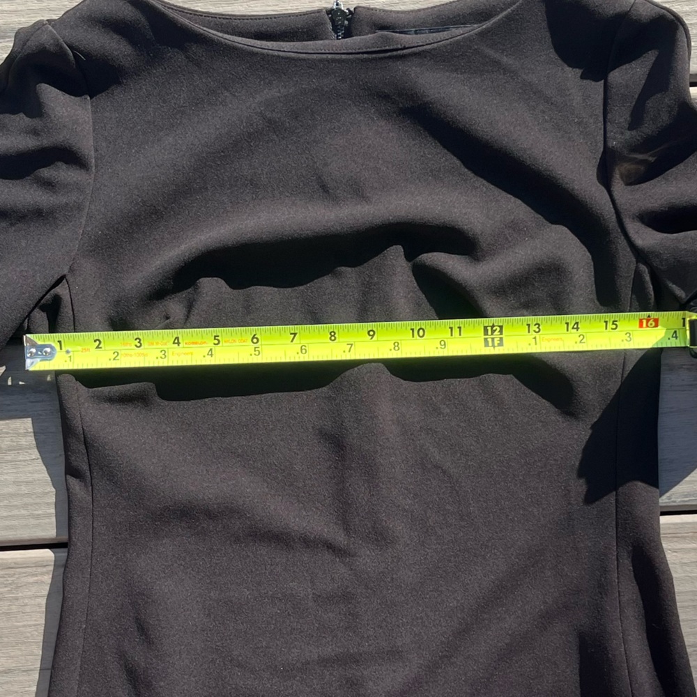 Karl Lagerfeld; Solid Black; Flared Half Sleeve; … - image 5